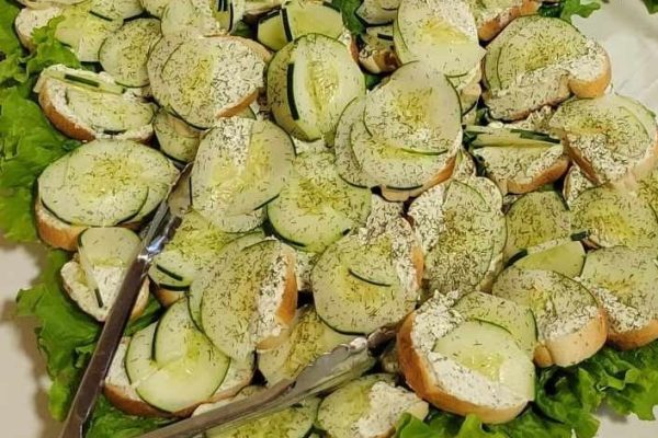 cucumber tea sandwiches