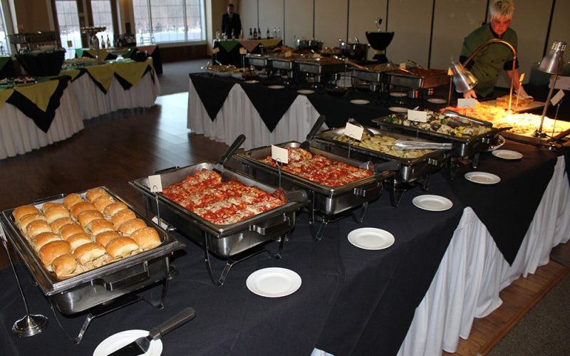 catering setup